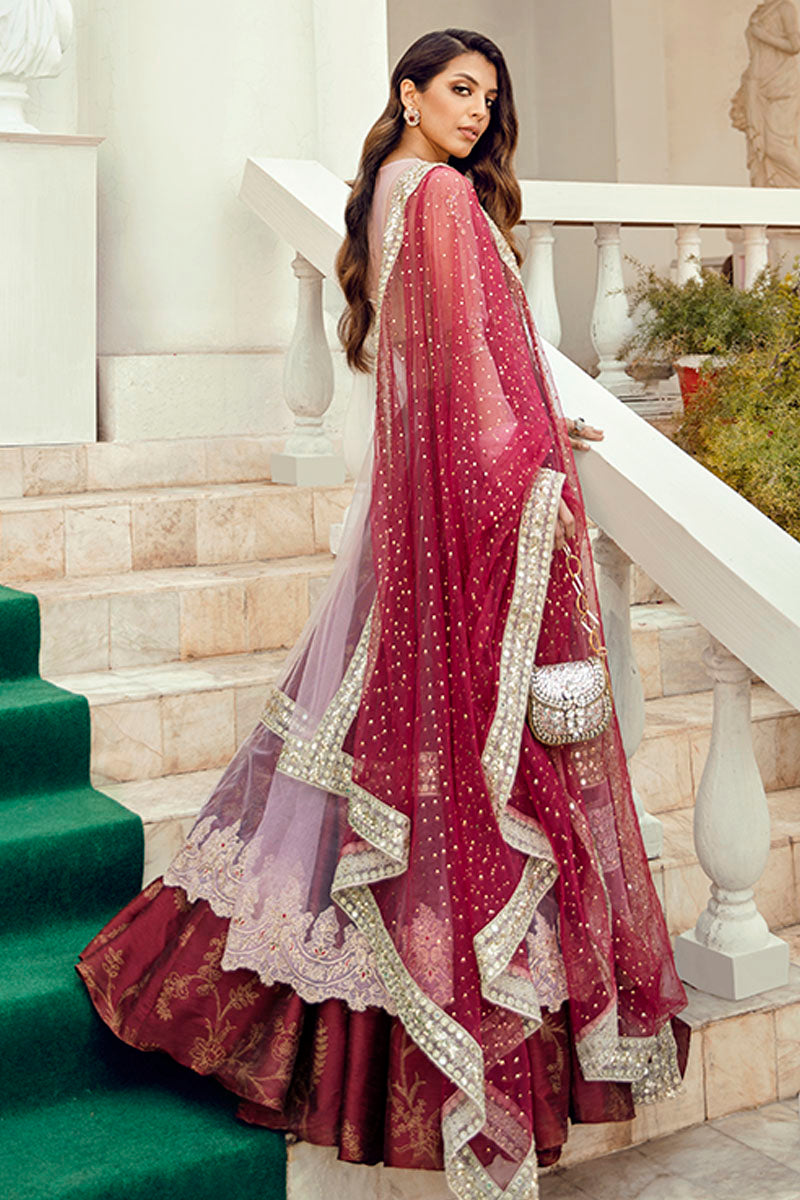 Mewar Angrakha (Dupatta + Gharara ONLY)- ZAINAB SALMAN