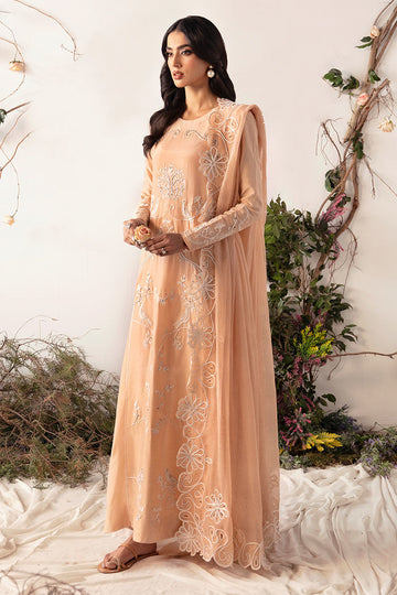 PEACH FLORET - ZOE LUXE by Rabia Zahur