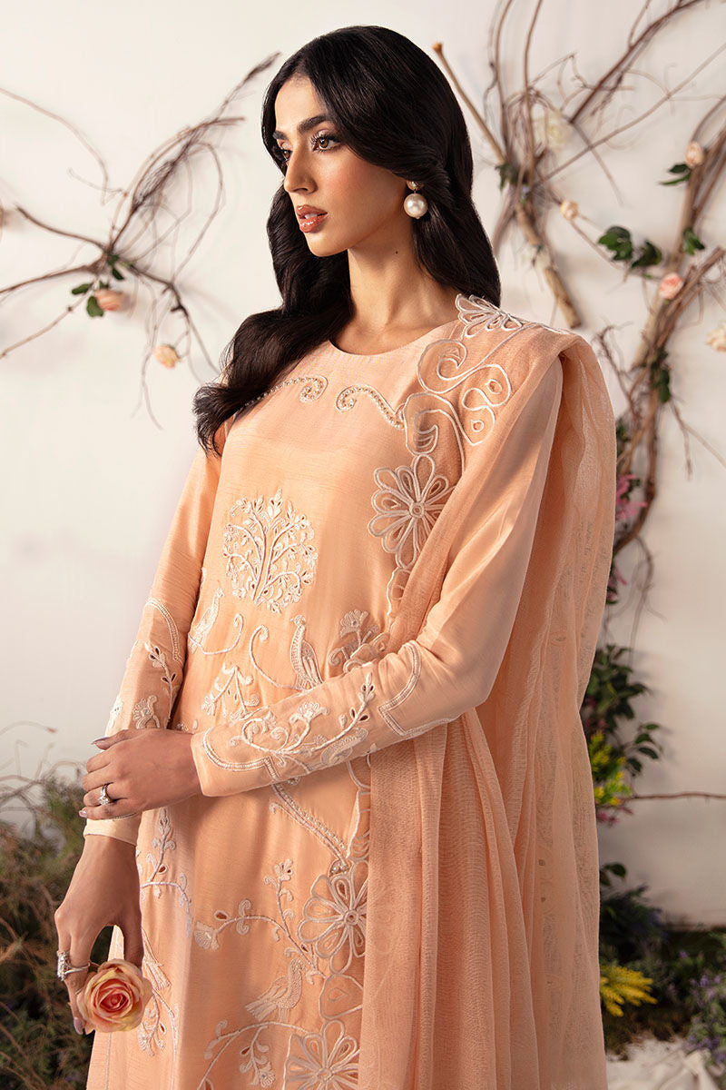 PEACH FLORET - ZOE LUXE by Rabia Zahur