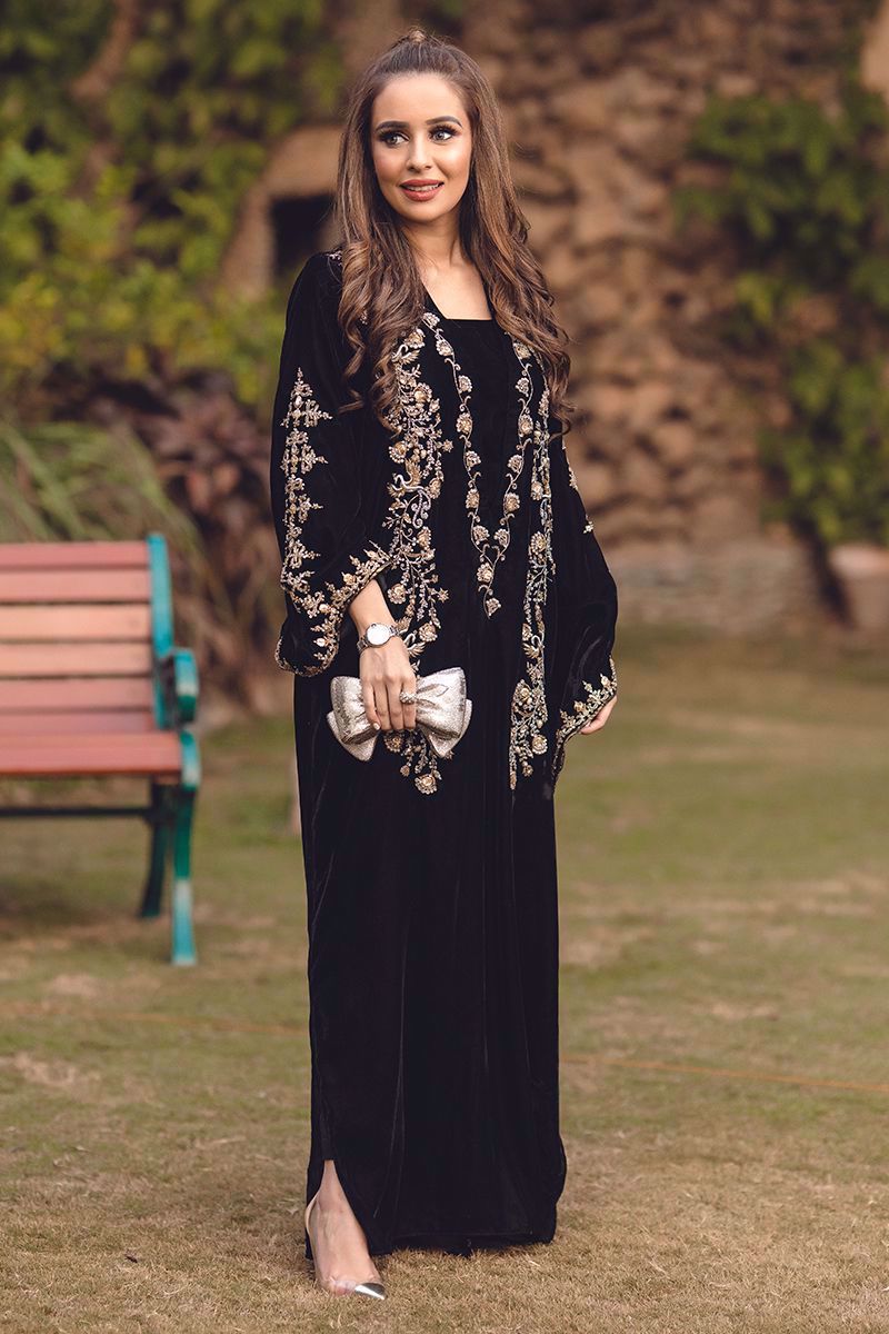 Sparkle Bail Kaftan -  Wedding Festive & Festive Velvets '25 by Farida Hasan