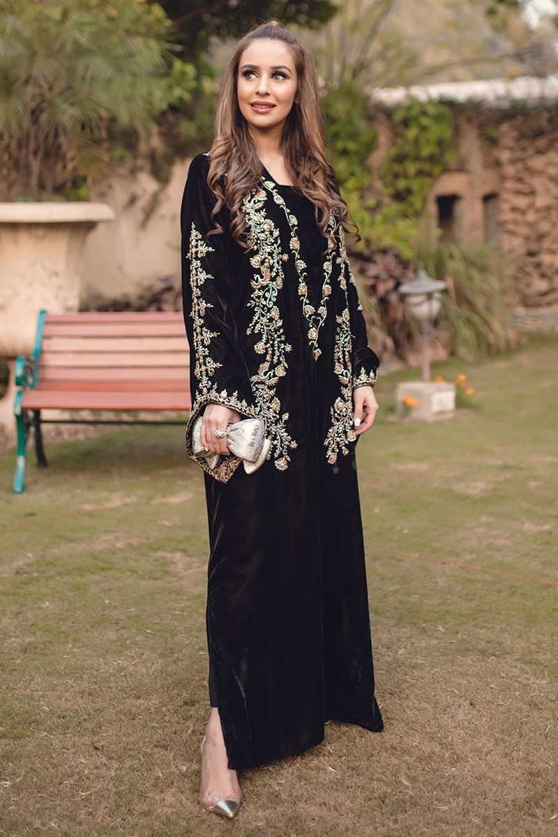 Sparkle Bail Kaftan -  Wedding Festive & Festive Velvets '25 by Farida Hasan