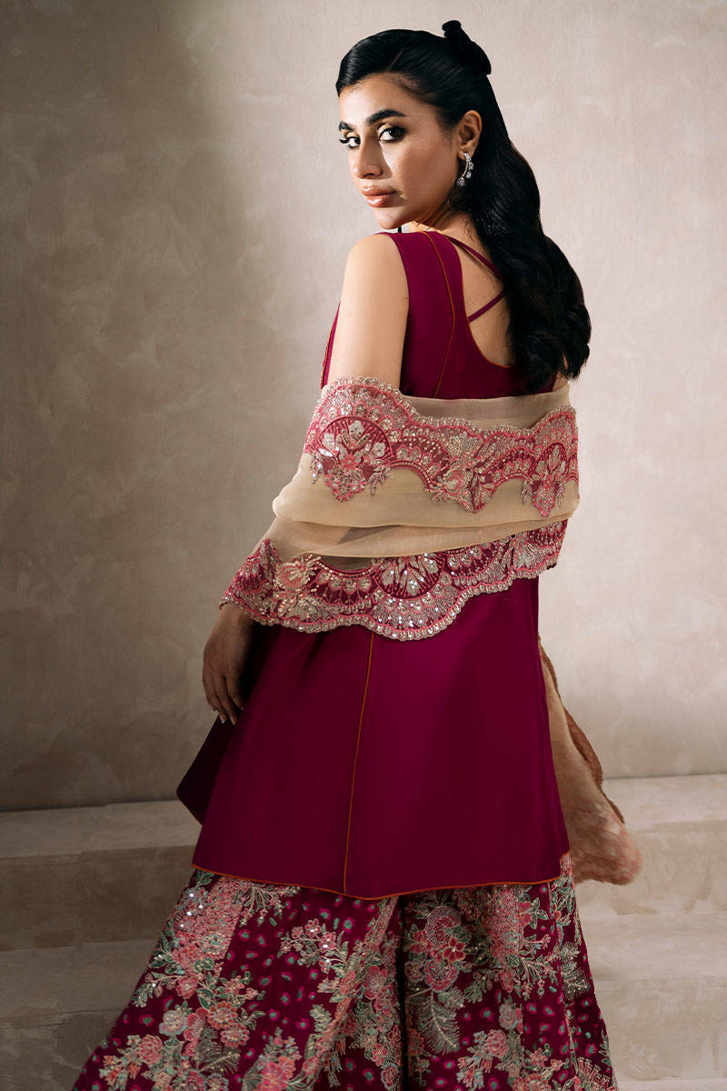 Frosty Pink - Luna Festive Collection by ZAINAB SALMAN