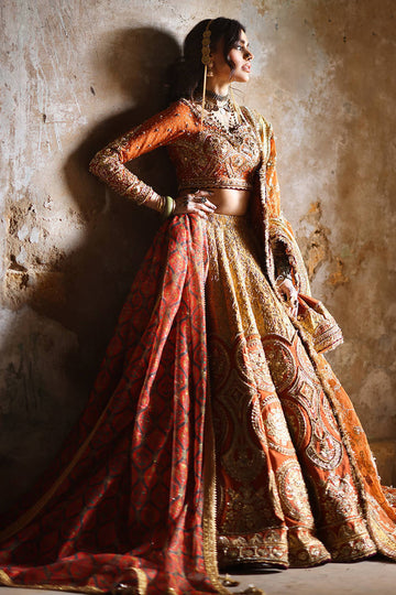 Bano Begum - Gold Series Bridals 24 by Mohsin Naveed Ranjha