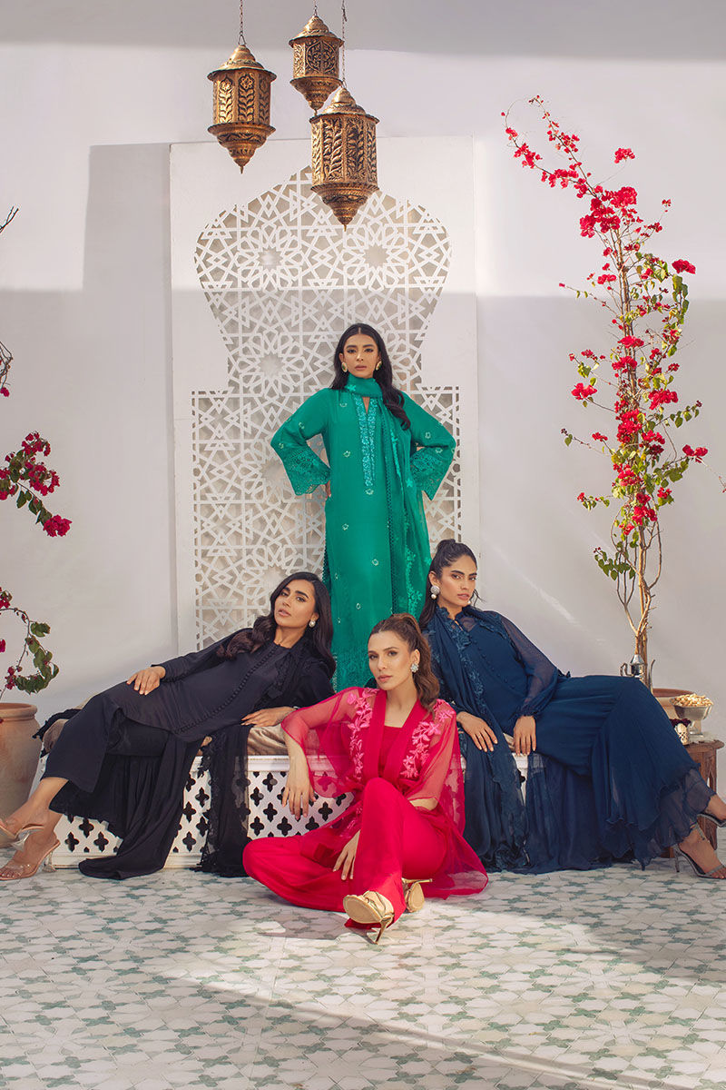 Organza Oasis - Luxe Pret Ansab Jahangir