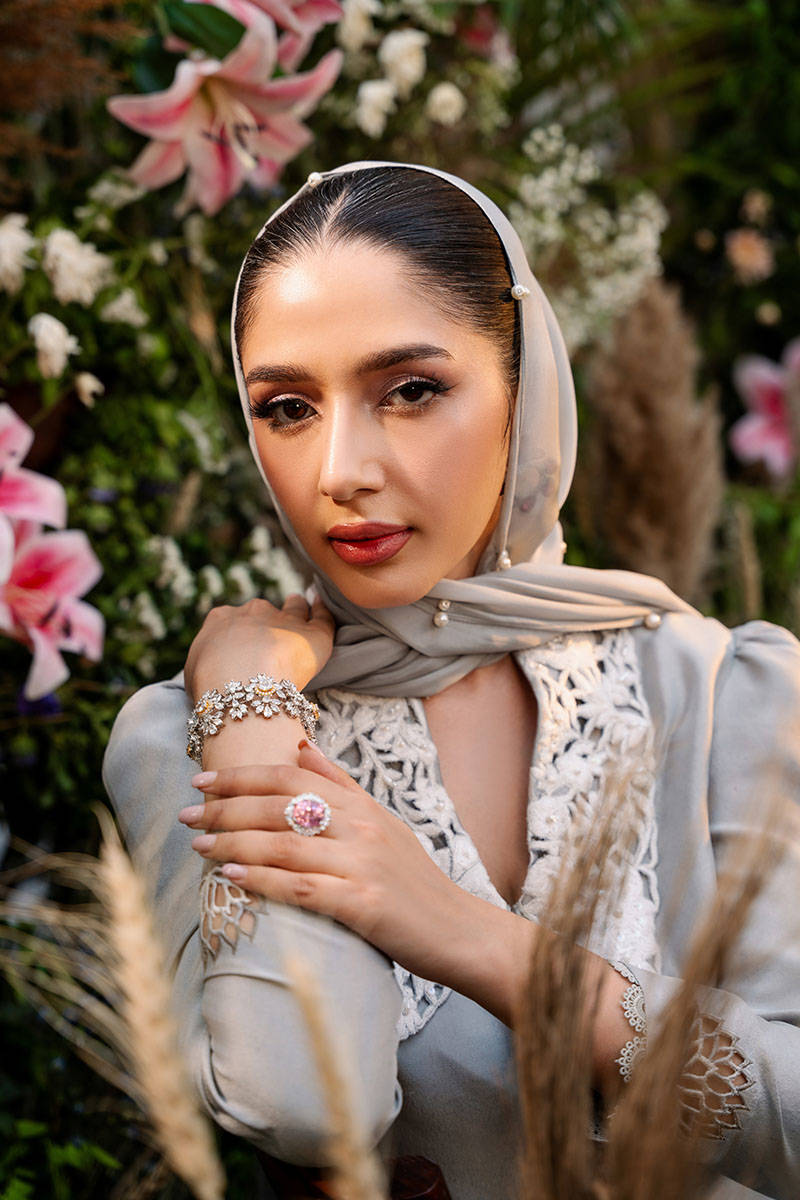 Grey Berry - Blooming Garden Eid Edit 2 by ZAINAB SALMAN