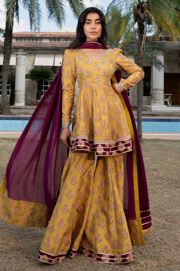 Musturd Muse - Muse Festive Pret by ZAINAB SALMAN