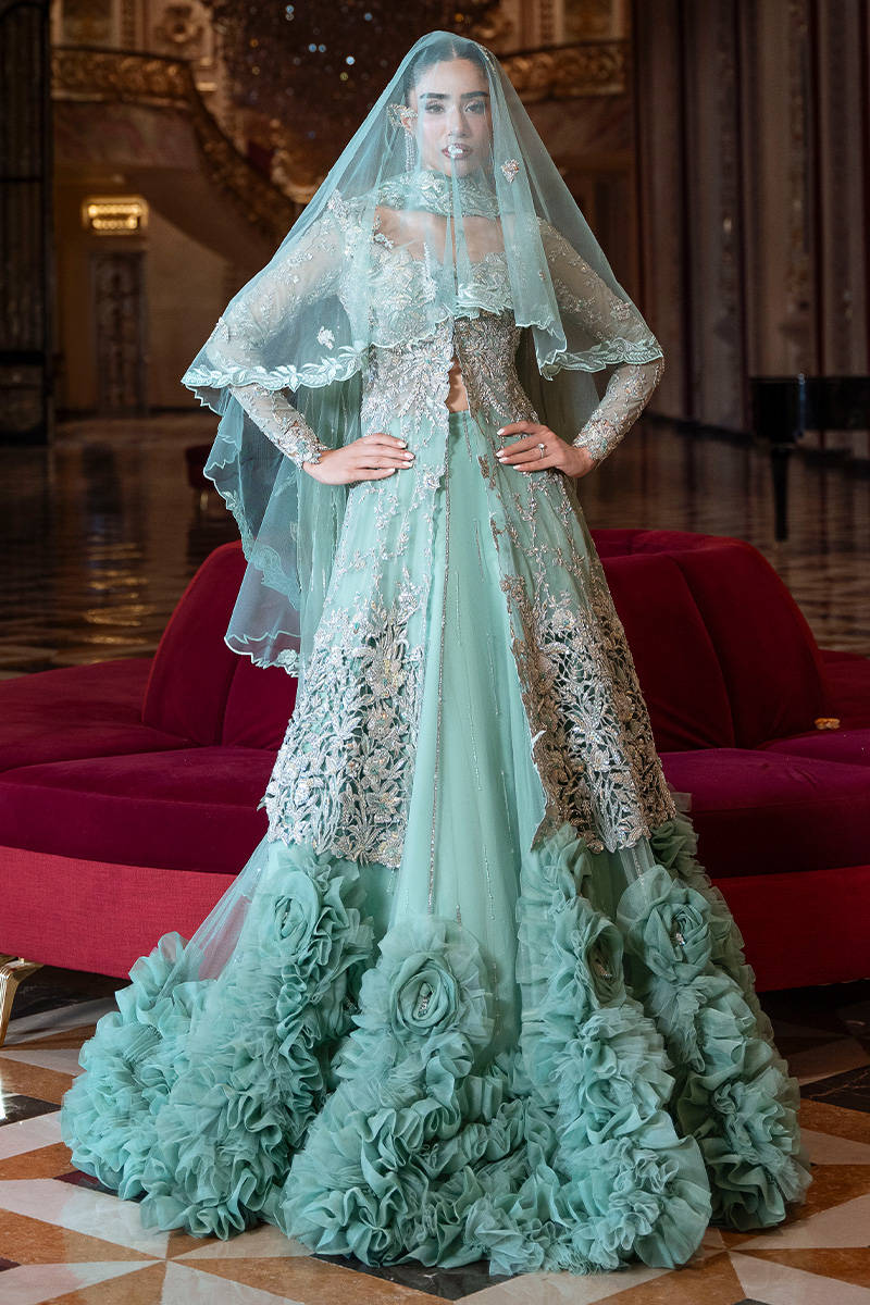 Teal Bloom - Maison D Amour by ZAINAB SALMAN