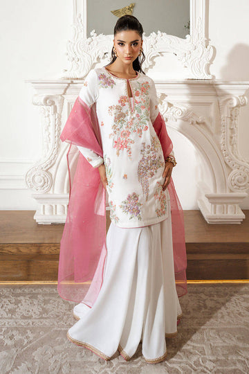 Ivory Charm - Velvets Soiree by ZAINAB SALMAN