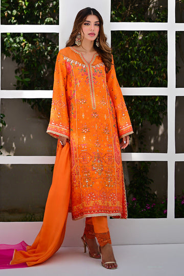 Valencia - Mahpara Silk Autumn/Winter'23 by Ansab Jahangir