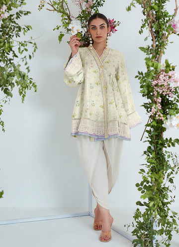 LUCY FLORAL PRINT WRAP - Farah Talib Aziz