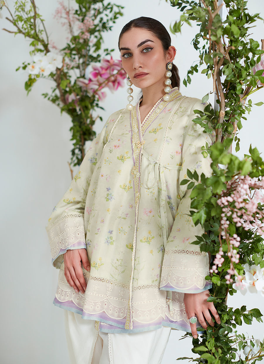 LUCY FLORAL PRINT WRAP - Farah Talib Aziz