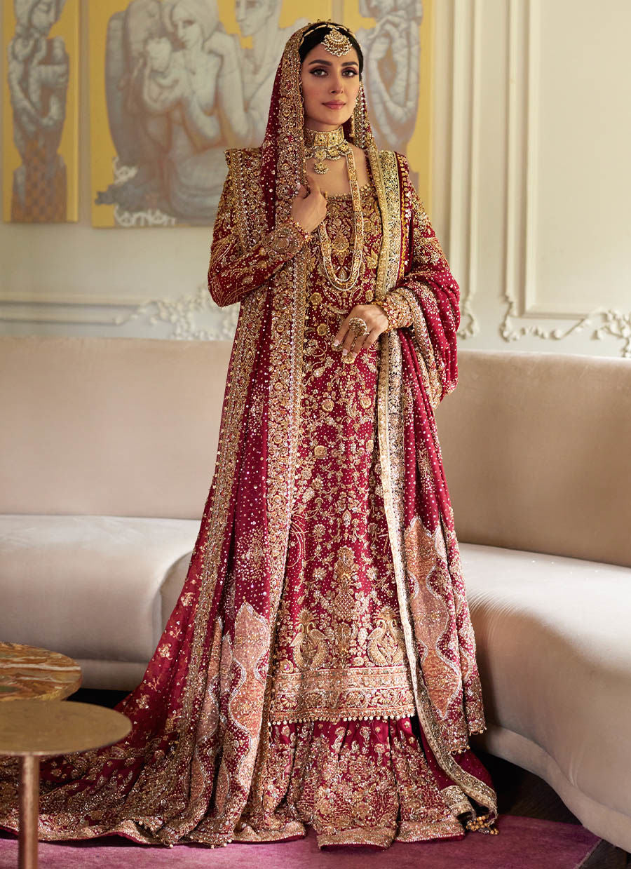 MEHR UN NISSA SCARLETT BRIDAL - Firouzeh Heritage Bridals by Fara Talib Aziz