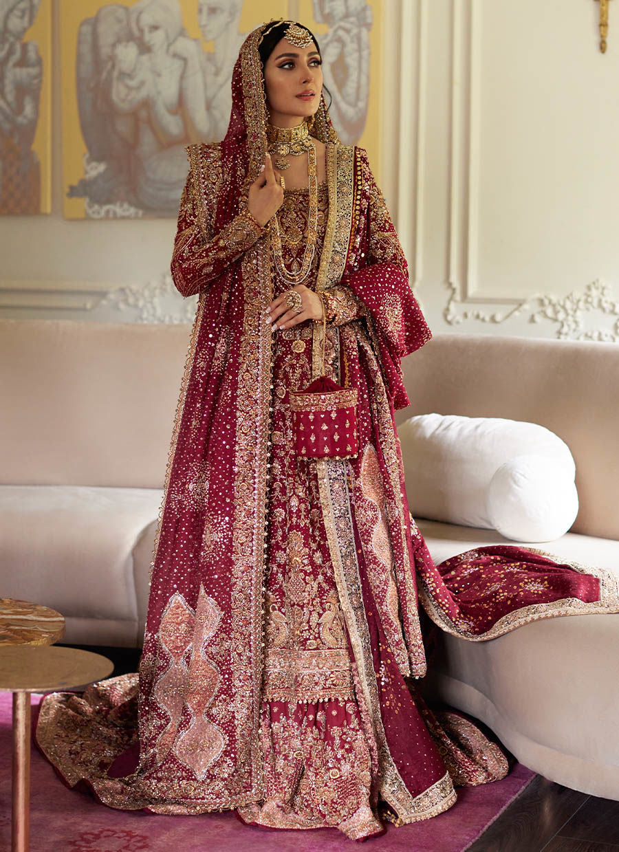 MEHR UN NISSA SCARLETT BRIDAL - Firouzeh Heritage Bridals by Fara Talib Aziz