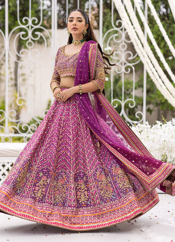 Farzaneh Purple Lehenga Choli - Azeeta Festive Couture by FTA