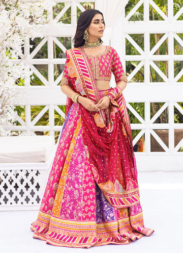 Savin Printed Lehenga Choli - Azeeta Festive Couture by FTA