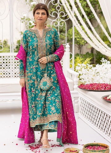 Avisa Emerald Kurta - Azeeta Festive Couture by FTA