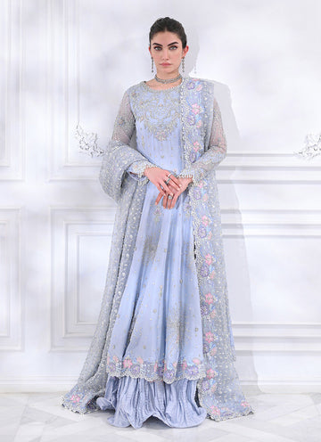 SANOMA ICE BLUE KALIDAAR - Mala by Farah Talib Aziz