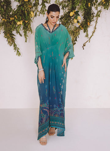 Nehir Ombre Kaftan - Mayna Festive Prints by FTA