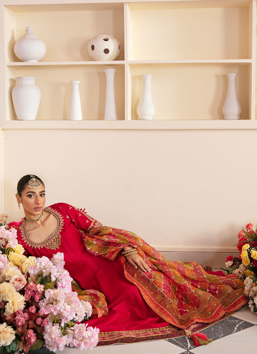 Sitya Kalidaar & Dupatta - Mayna Festive Luxe Pret by FTA