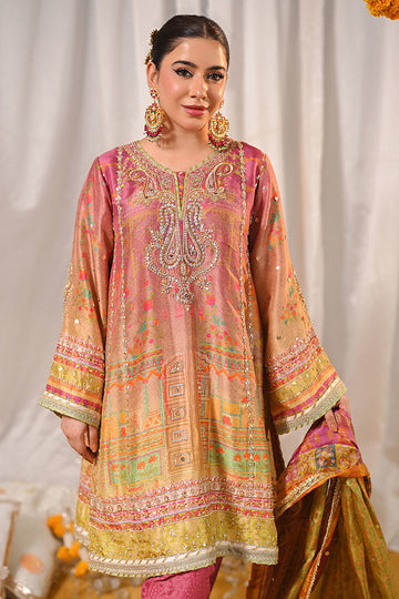 Momal - Marigold and Gota by Ansab Jahangir