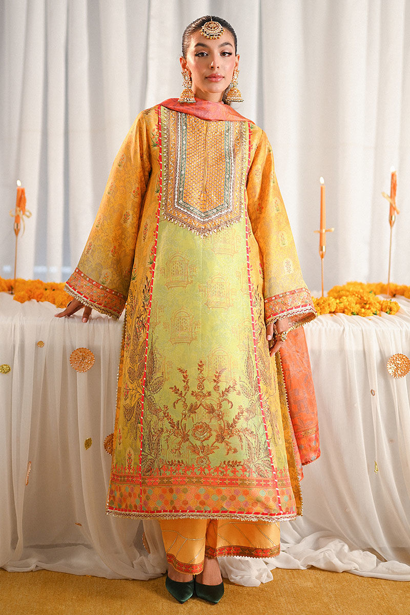 Nawal - Marigold and Gota by Ansab Jahangir