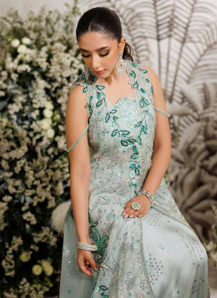 WISTERIA ORGANZA JACKET - Eira Ethereal Couture by Farah Talib Aziz