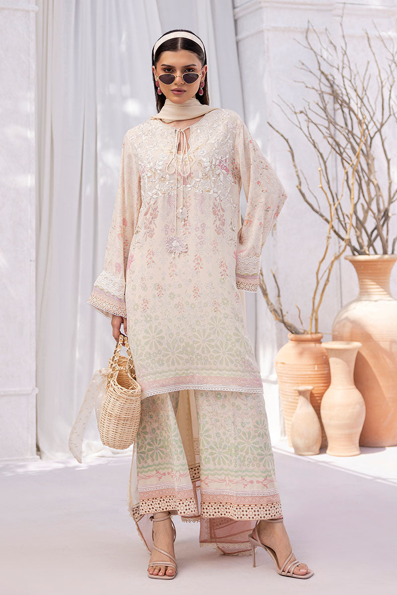 Sarah Shirt And Dupatta - Sorbet Stories Eid Festive 25 by Ansab Jahangir Studio
