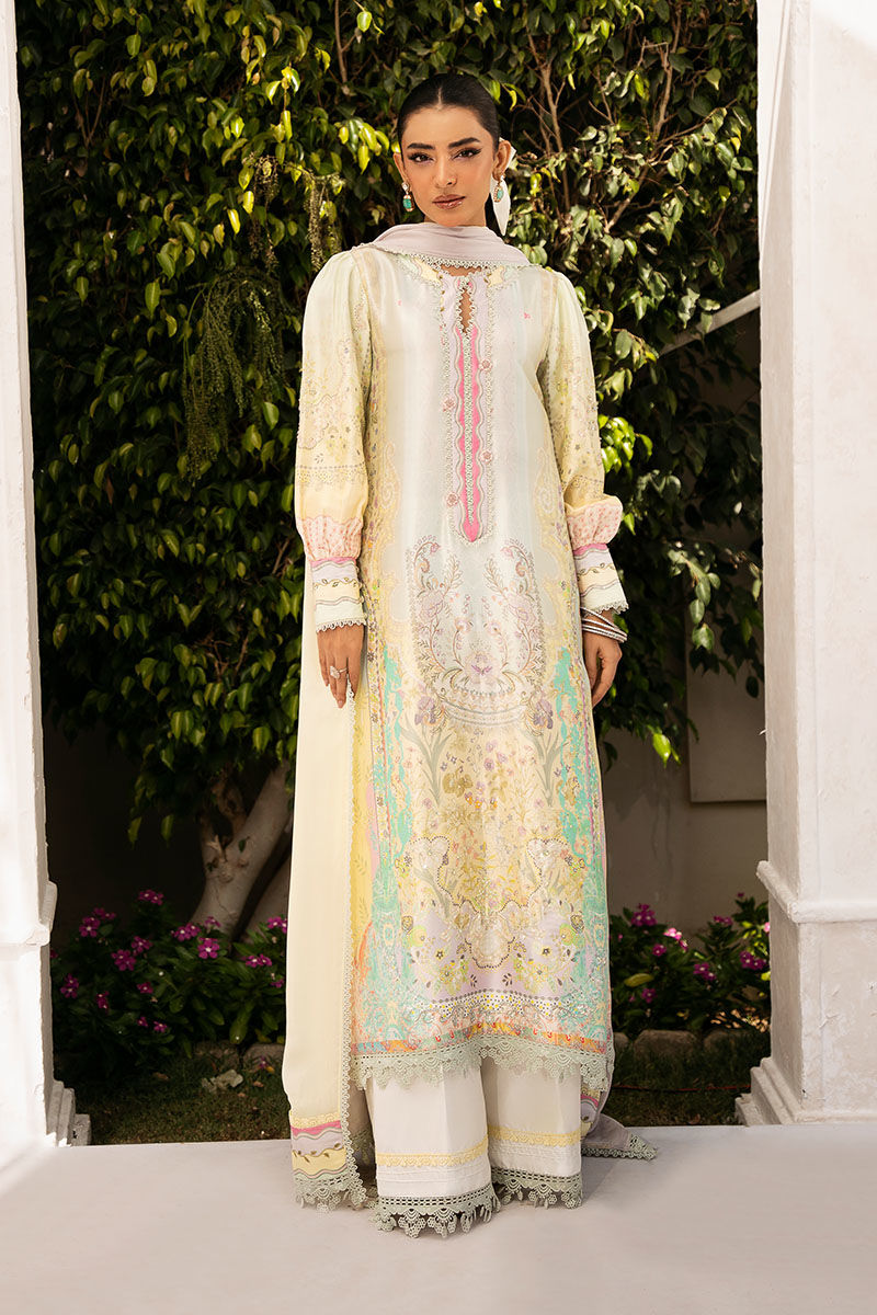 Aleena Shirt And Dupatta - Sorbet Stories Eid Festive 25 by Ansab Jahangir Studio