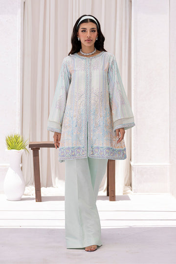 Lux Shirt And Dupatta - Sorbet Stories Eid Festive 25 by Ansab Jahangir Studio