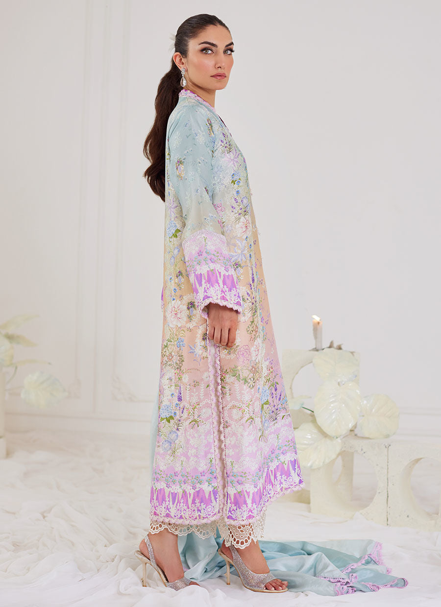 TERESA OMBRE SHIRT AND DUPATTA - Tara Eid Luxe by Farah Talib Aziz