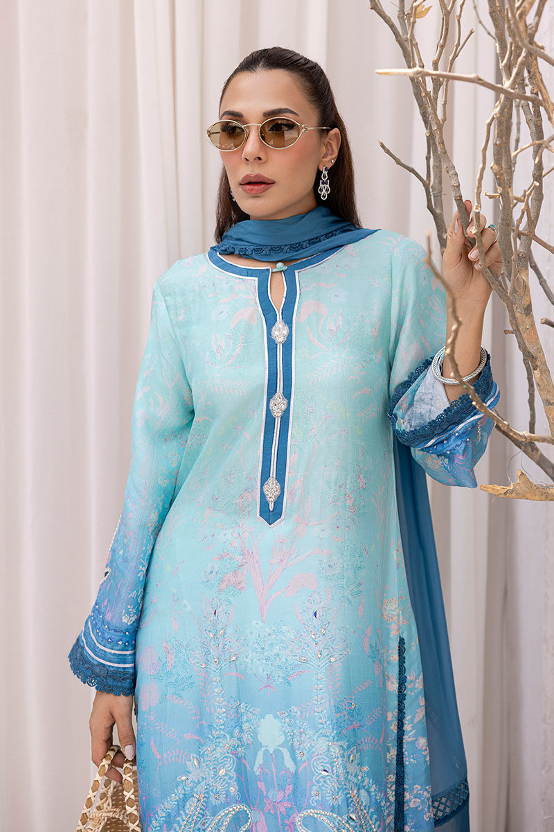 Soleil Shirt And Dupatta - Sorbet Stories Eid Festive 25 by Ansab Jahangir Studio