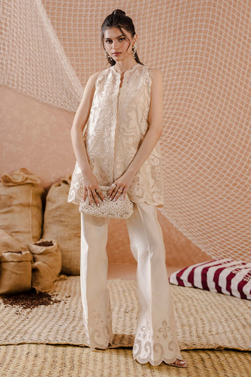 Alayra - Latte Lace by Ansab Jahangir Studio