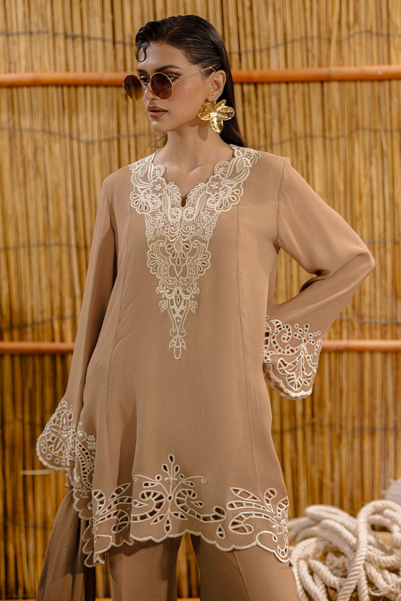 Nayab - Latte Lace by Ansab Jahangir Studio