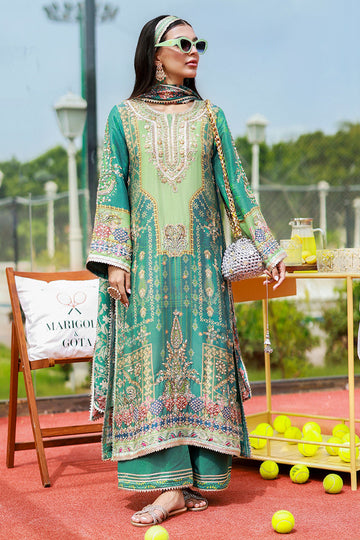 Zartasha - Marigold and Gota 2 by Ansab Jahangir Studio