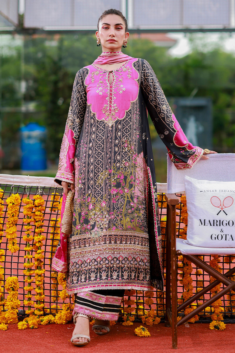 Laraib - Marigold and Gota 2 by Ansab Jahangir Studio