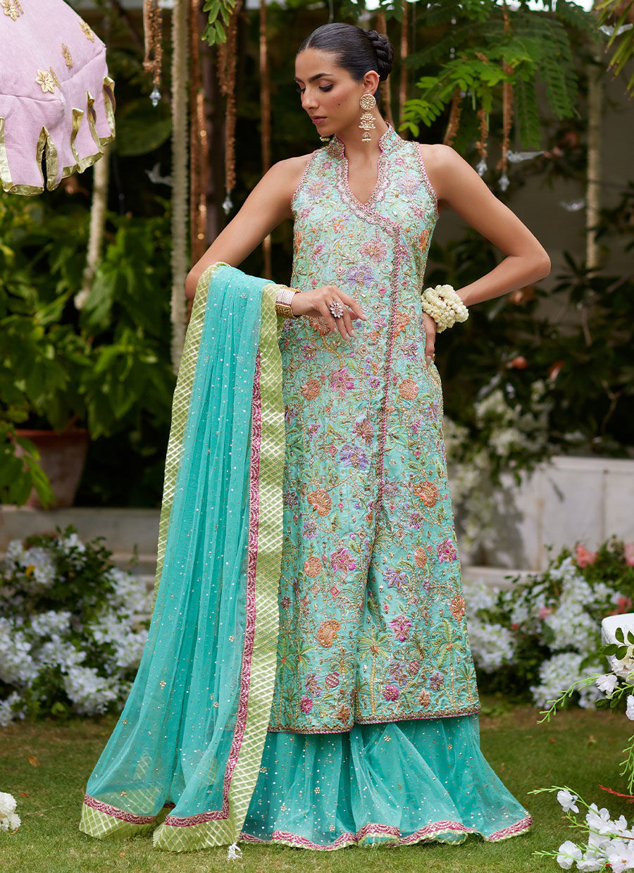 Kaira Ferozi Angarkha - Miray Festive Formals by Farah Talib Aziz