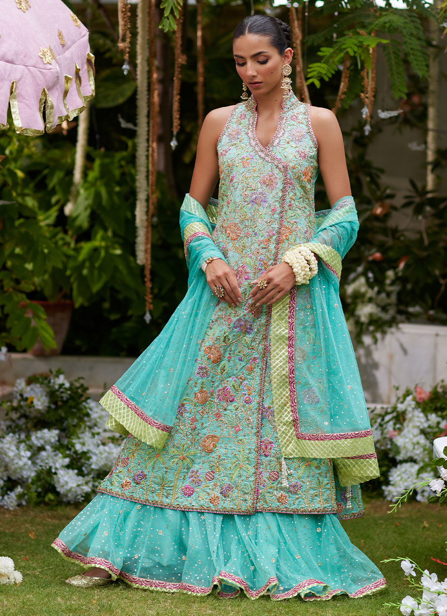 Kaira Ferozi Angarkha - Miray Festive Formals by Farah Talib Aziz