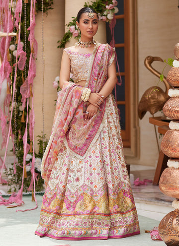 Rinesa Ivory Lehenga Choli - Miray Festive Formals by Farah Talib Aziz