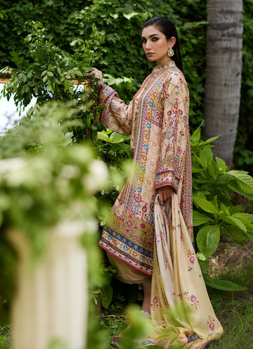 Delkash Shirt And Dupatta - Mayna Festive Prints'24 by Farah Talib Aziz