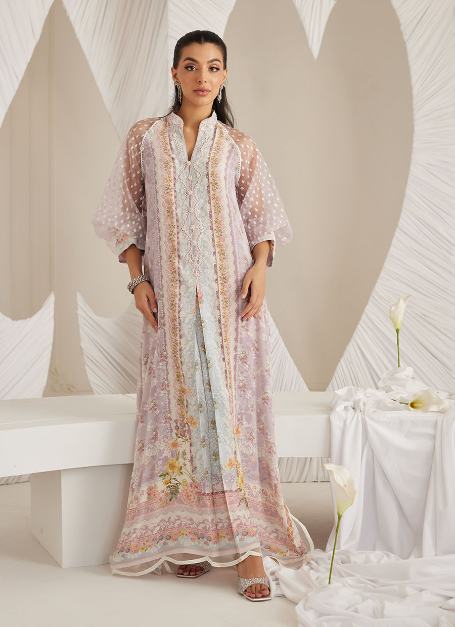 Bianca Lavender Kaftan - LEA Eid 25 by Farah Talib Aziz