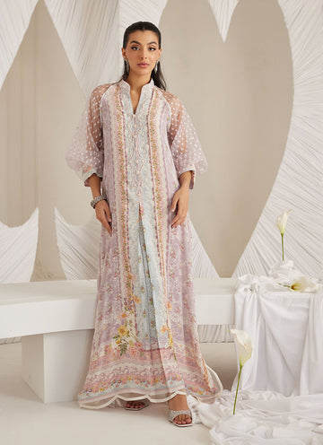 Bianca Lavender Kaftan - LEA Eid 25 by Farah Talib Aziz