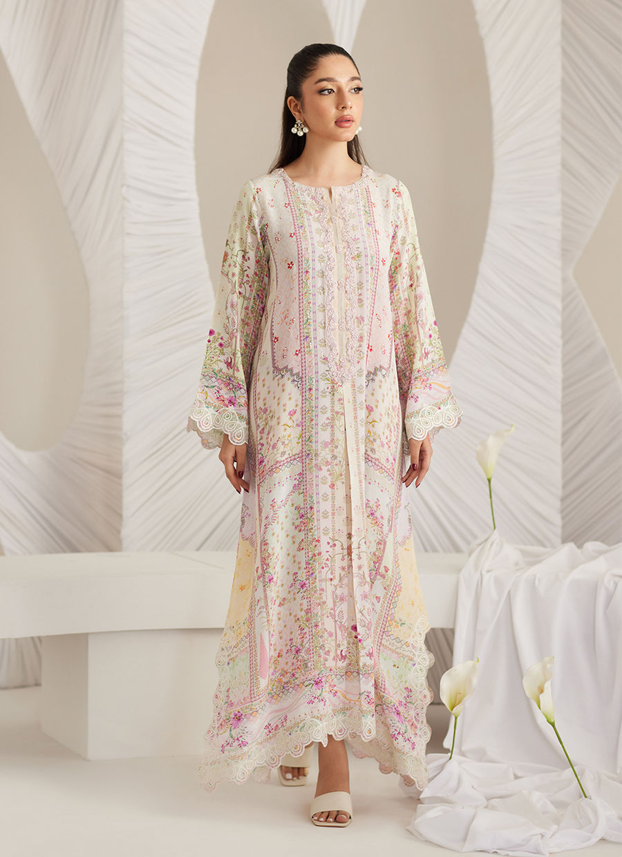 Carlina Crepe Kaftan - LEA Eid 25 by Farah Talib Aziz