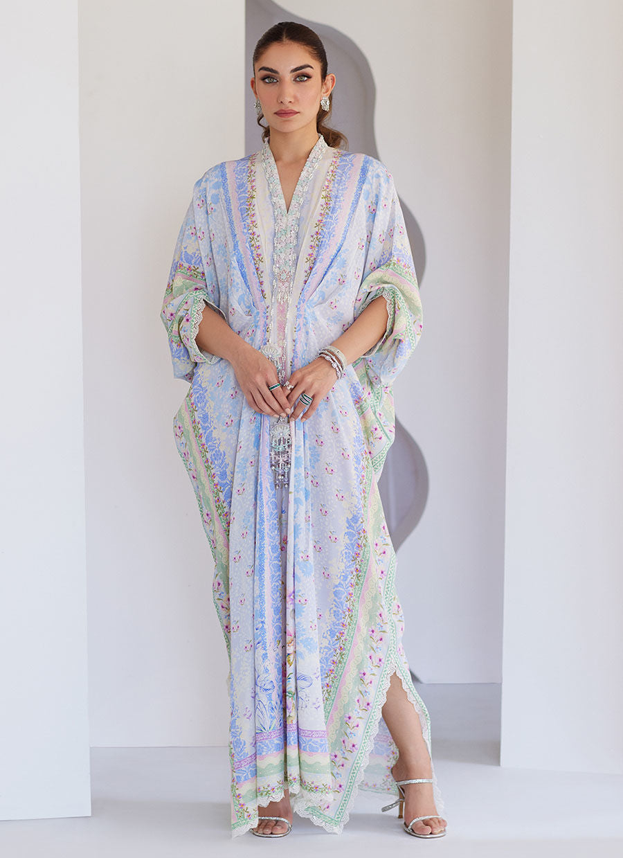 Zerin Crepe Kaftan - Tara Eid Luxe 25 by Farah Talib Aziz
