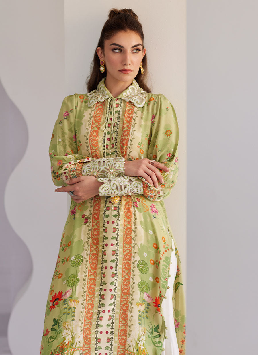 Amiri Sage Shirt - Tara Eid Luxe 25 by Farah Talib Aziz