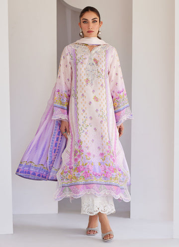 Orla Ombre Shirt And Dupatta - Tara Eid Luxe 25 by Farah Talib Aziz