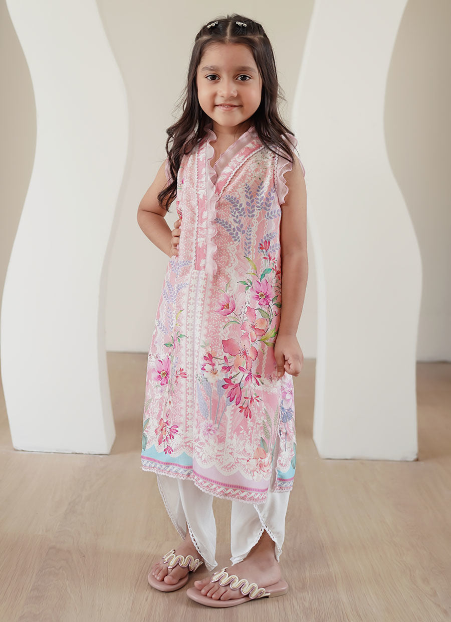 Oddie Pink Blossom - Tara Eid Luxe 25 by Farah Talib Aziz