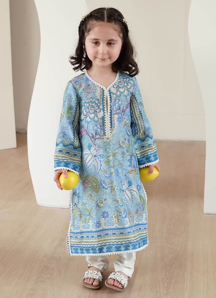 Zadie Blue Blossom - Tara Eid Luxe 25 by Farah Talib Aziz