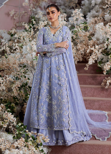 Zellie Periwinkle Kalidaar - Eira Ethereal Couture by Farah Talib Aziz