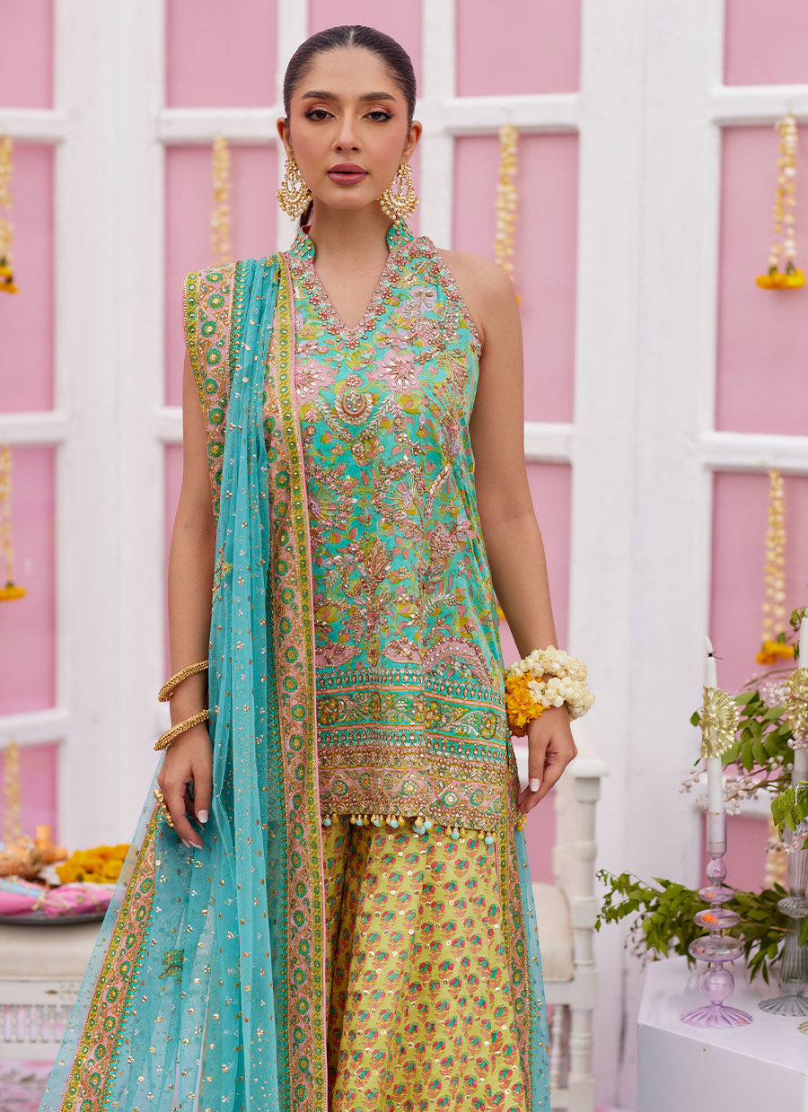 Ryenna Blockprinted - Amaltas 25 by Farah Talib Aziz