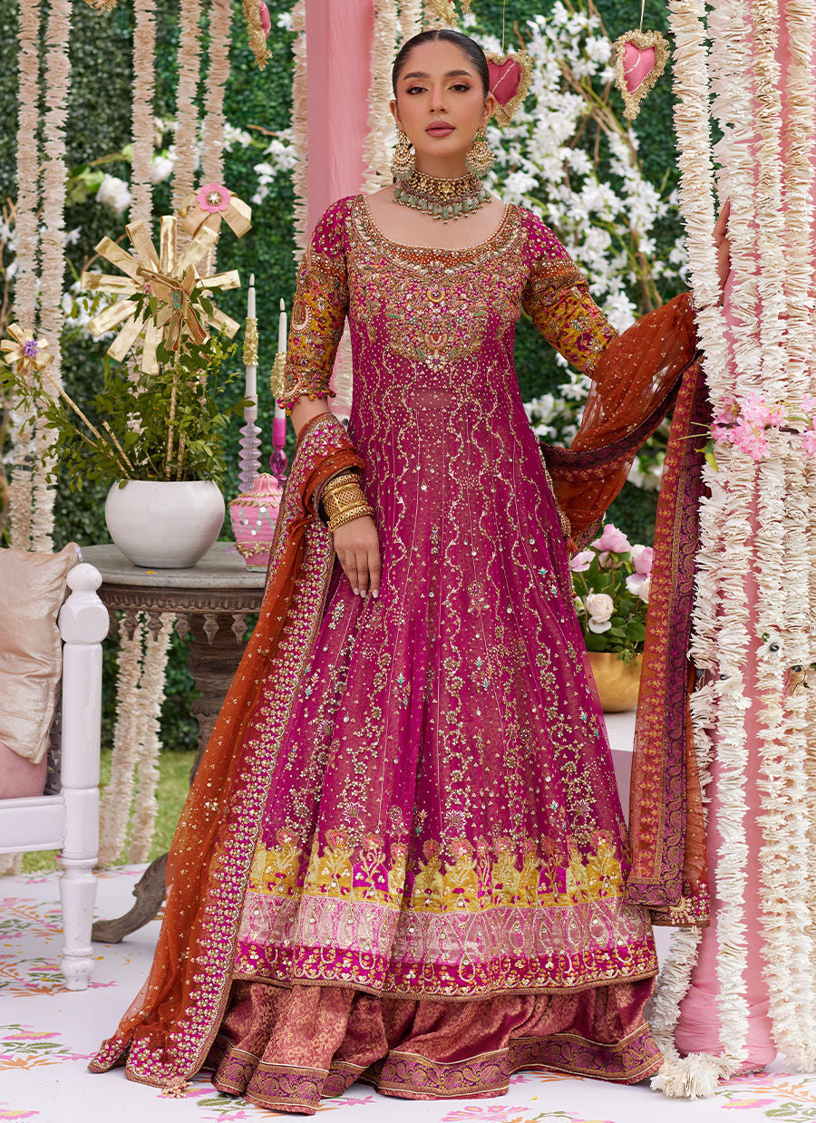 Maela Magenta Kalidaar - Amaltas 25 by Farah Talib Aziz